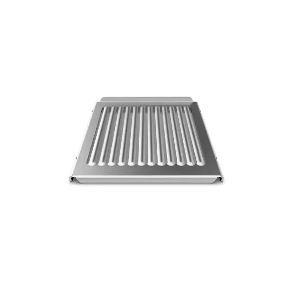 Commercial tray 30x30cm RIBBED SLOT UNOX TG146